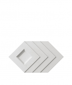 VT - PB21 (S95 jasny szary - gołąbkowy) Slab - panel dekor 3D beton architektoniczny