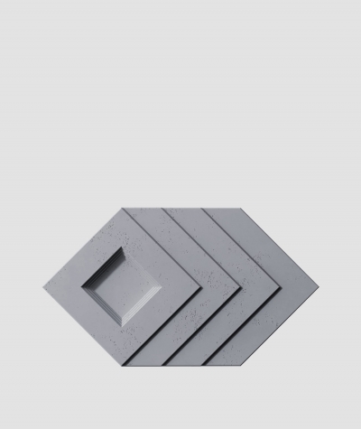 VT - PB21 (B8 anthracite) Slab - 3D architectural concrete decor panel