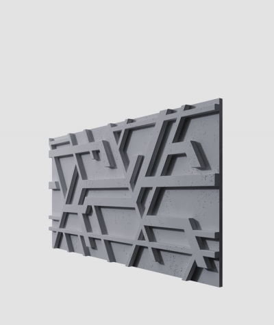 VT - PB27 (B8 antracyt) Kor - panel dekor 3D beton architektoniczny
