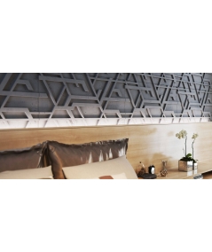 VT - PB27 (B15 black) Kor - 3D architectural concrete decor panel