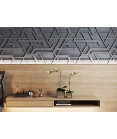 VT - PB27 (B15 black) Kor - 3D architectural concrete decor panel