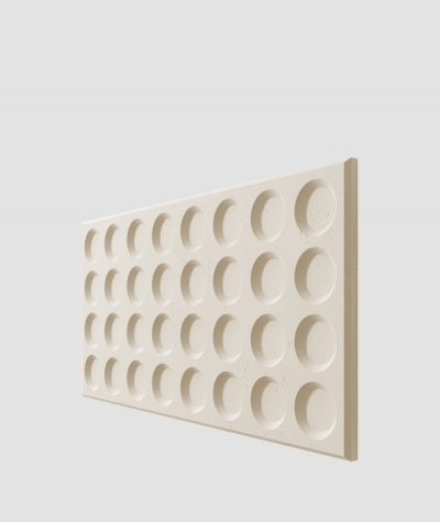 VT - PB28 (KS ivory) Grid- 3D architectural concrete decor panel