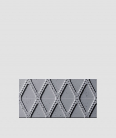 VT - PB31 (B8 anthracite) Module V - 3D architectural concrete decor panel