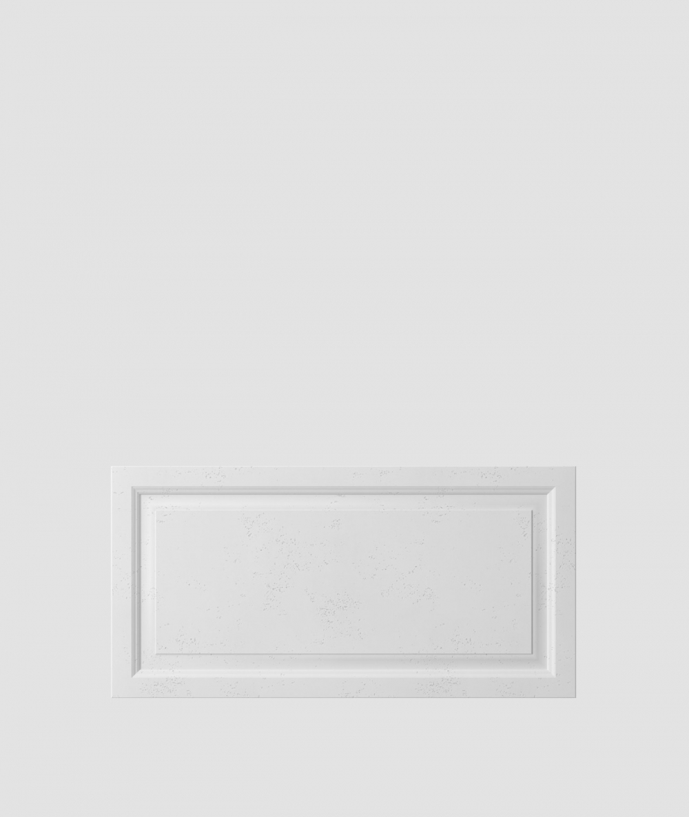 VT - PB33a (B1 siwo biały) Rama - panel dekor 3D beton architektoniczny