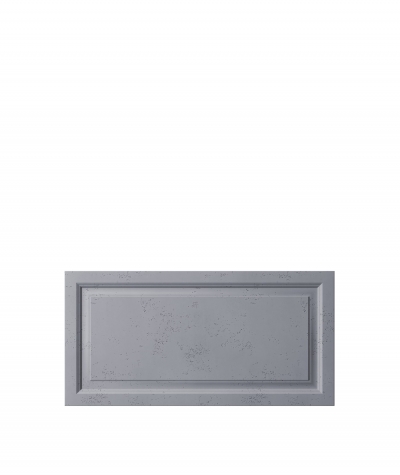 VT - PB33a (B8 antracyt) Rama - panel dekor 3D beton architektoniczny