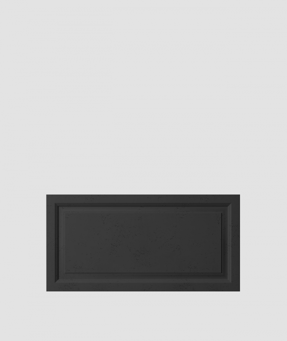 VT - PB33a (B15 black) Frame - 3D architectural concrete decor panel