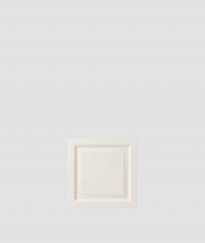 VT - PB33b (B0 white) Frame - 3D architectural concrete decor panel