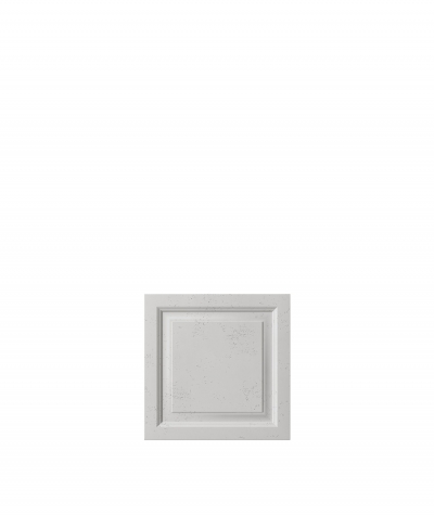 VT - PB33b (S51 dark gray - mouse) Frame - 3D architectural concrete decor panel