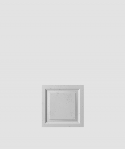 VT - PB33b (S96 dark gray) Frame - 3D architectural concrete decor panel