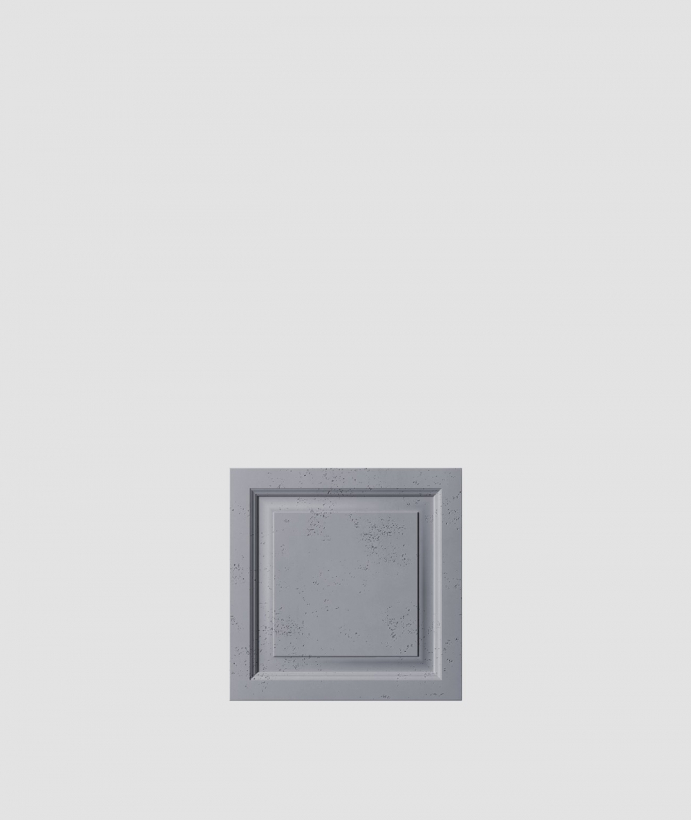 VT - PB33b (B8 anthracite) Frame - 3D architectural concrete decor panel