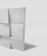 VT - PB16 (S50 jasny szary - mysi) COCO 2 - panel dekor 3D beton architektoniczny