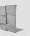 VT - PB16 (S51 dark gray - mouse) COCO 2 - 3D architectural concrete decor panel