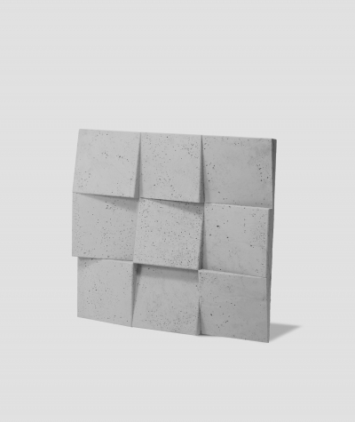 VT - PB16 (S95 jasny szary - gołąbkowy) COCO 2 - panel dekor 3D beton architektoniczny