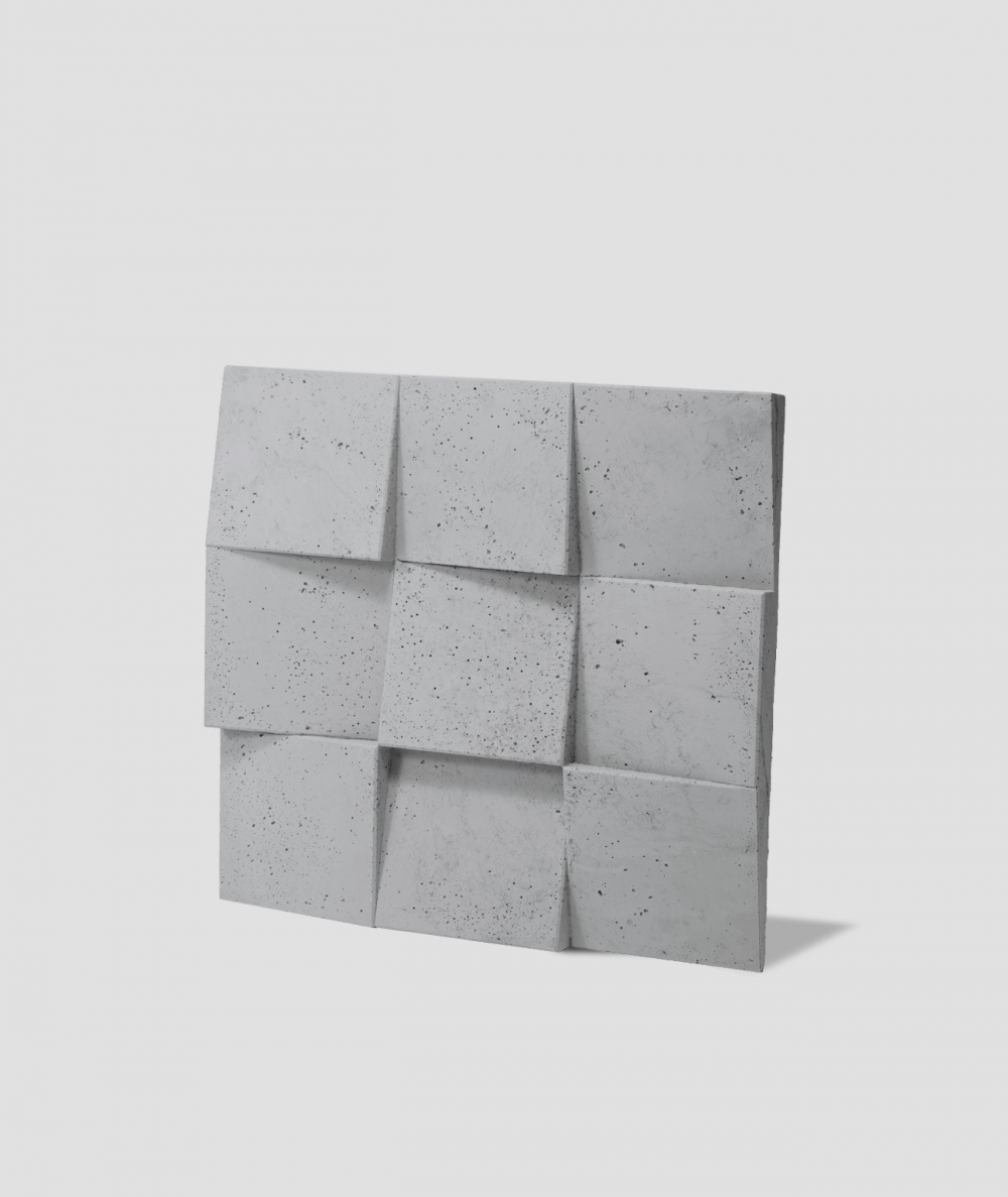 VT - PB16 (S96 ciemny szary) COCO 2 - panel dekor 3D beton architektoniczny