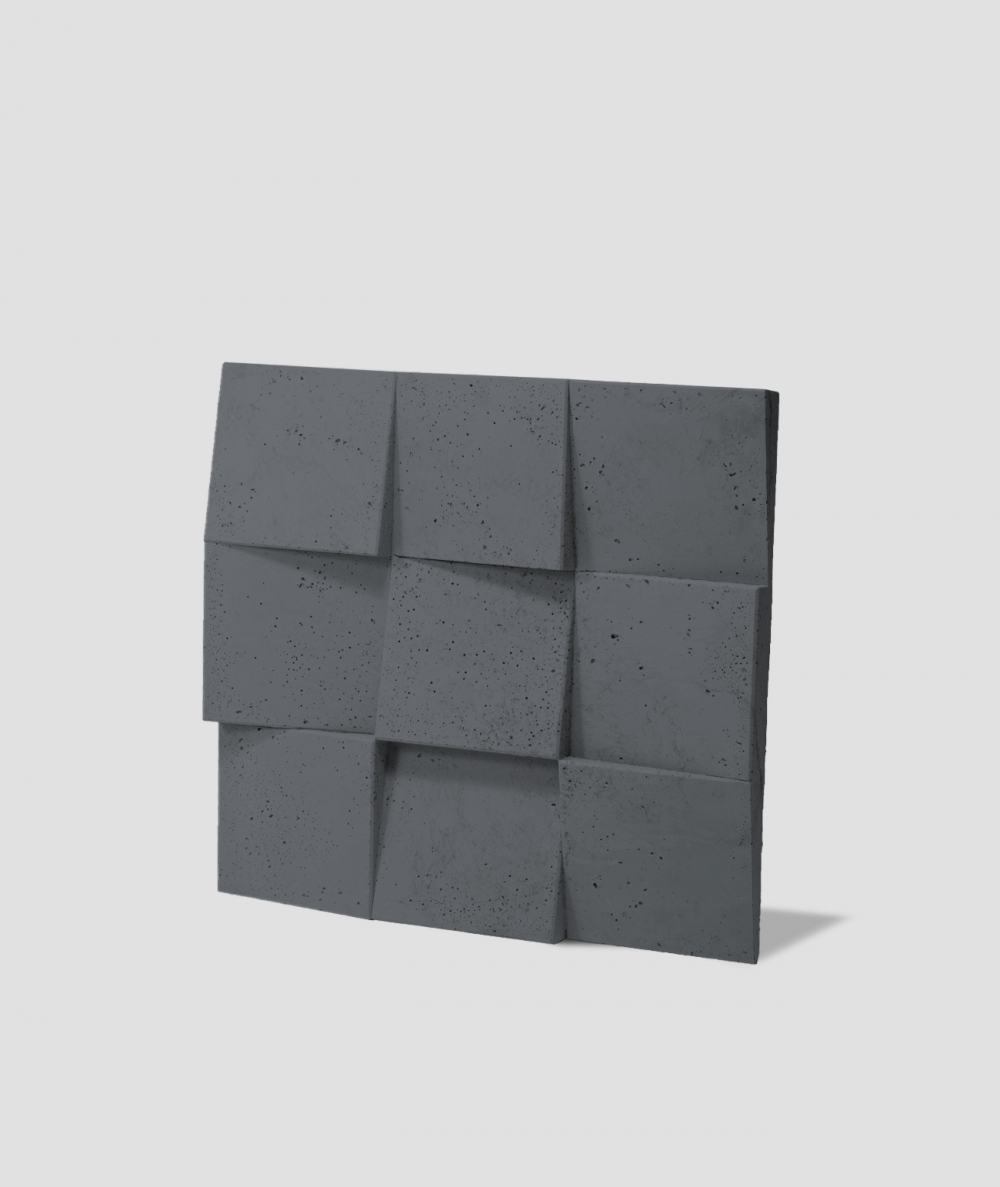 VT - PB16 (B8 anthracite) COCO 2 - 3D architectural concrete decor panel