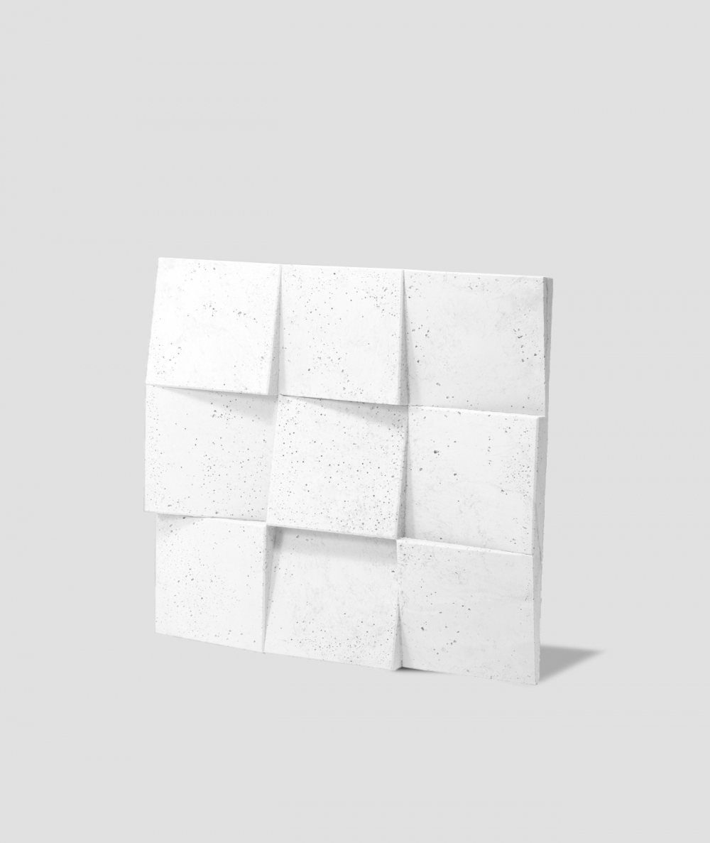 VT - PB16 (BS śnieżno biały) COCO 2 - panel dekor 3D beton architektoniczny