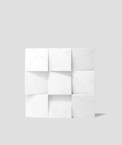 VT - PB16 (BS snow white) COCO 2 - 3D architectural concrete decor panel