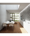 VT - PB01 (S95 light gray - dove) HEXAGON - 3D architectural concrete decor panel