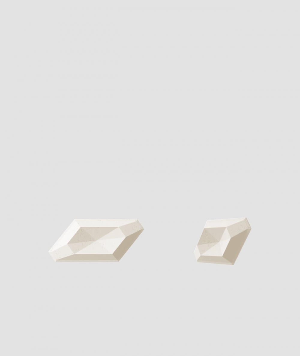 VT - PB02 (B0 white) DIAMOND - 3D architectural concrete decor panel