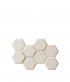 VT - PB01 (KS ivory) HEXAGON - 3D architectural concrete decor panel