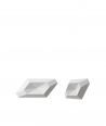 VT - PB02 (S95 light gray - dove) DIAMOND - 3D architectural concrete decor panel