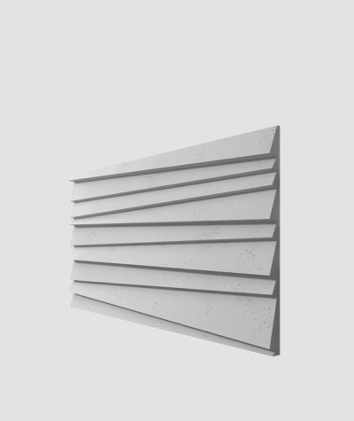 VT - PB04 (S96 dark gray) SHUTTERS - 3D architectural concrete decor panel