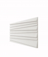 VT - PB04 (BS śnieżno biały) ŻALUZJE - panel dekor 3D beton architektoniczny