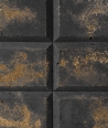 DS Choco (grafit - złote kruszywo) - beton architektoniczny panel 3D