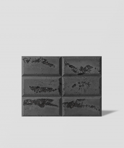 DS Choco 3D (graphite) - architectural concrete