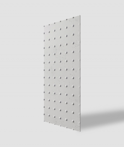 VT - PB55 (B0 white) DOTS - 3D decorative panel architectural concrete