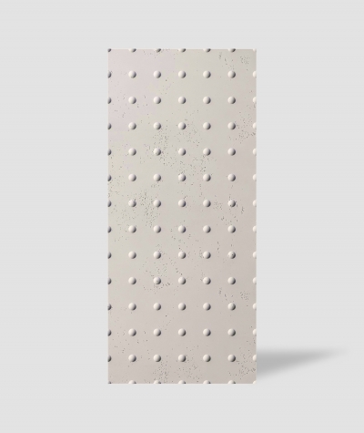 VT - PB55 (KS kość słoniowa) KROPKI - Panel dekor 3D beton architektoniczny