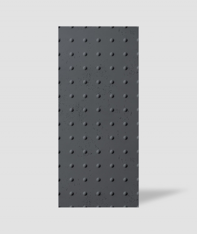 VT - PB55 (B15 czarny) KROPKI - Panel dekor 3D beton architektoniczny