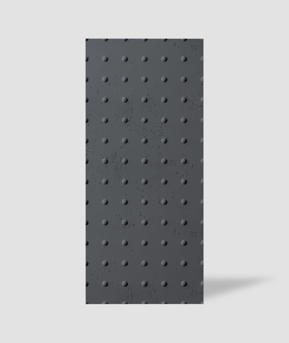 VT - PB55 (B15 black) DOTS - 3D decorative panel architectural concrete