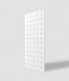 VT - PB55 (BS snow white) DOTS - 3D decorative panel architectural concrete