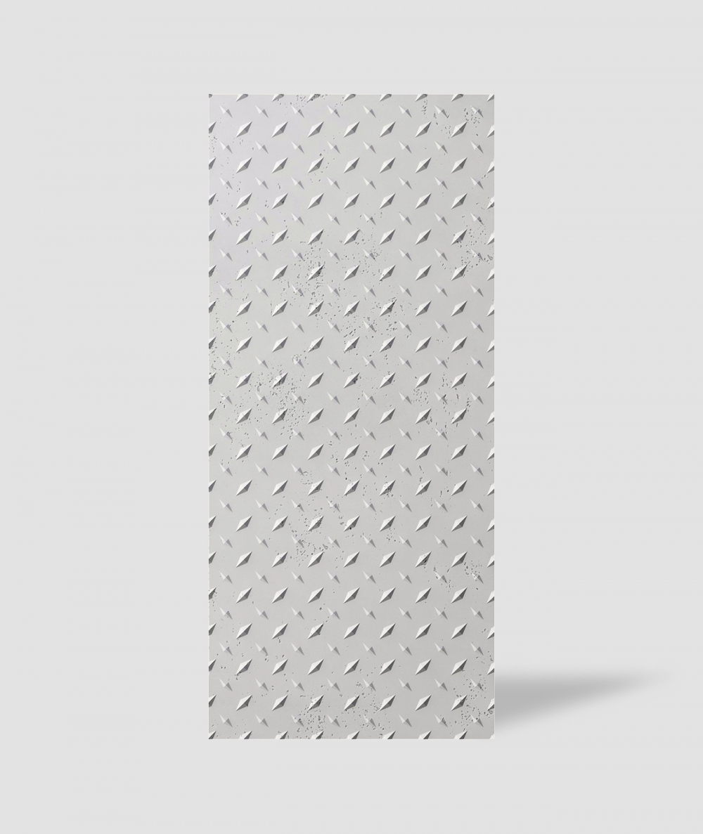 VT - PB54 (B0 white) PLATE - 3D decorative panel architectural concrete