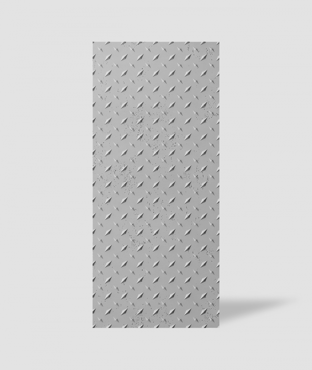VT - PB54 (S95 light gray - dove) PLATE - 3D decorative panel architectural concrete