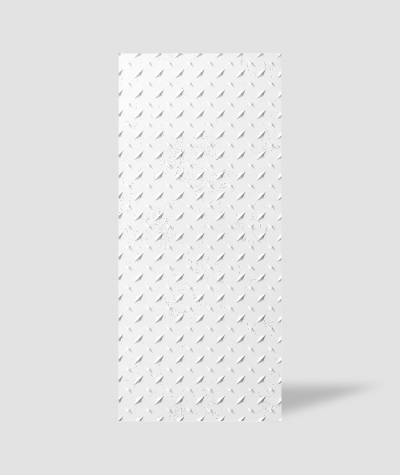 VT - PB54 (BS śnieżno biały) BLACHA - Panel dekor 3D beton architektoniczny