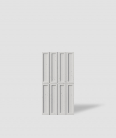 VT - PB51 (B1 gray white) RECTANGLES - 3D decorative panel architectural concrete