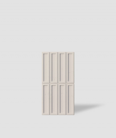 VT - PB51 (KS kość słoniowa) CEGIEŁKA - Panel dekor 3D beton architektoniczny