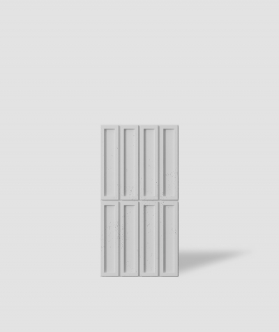VT - PB51 (S50 light gray - mouse) RECTANGLES - 3D decorative panel architectural concrete