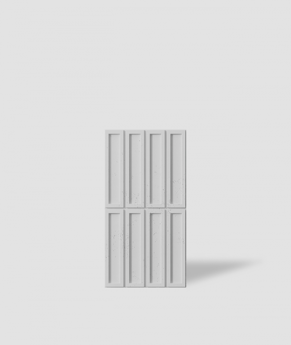 VT - PB51 (S50 jasno szary - mysi) CEGIEŁKA - Panel dekor 3D beton architektoniczny