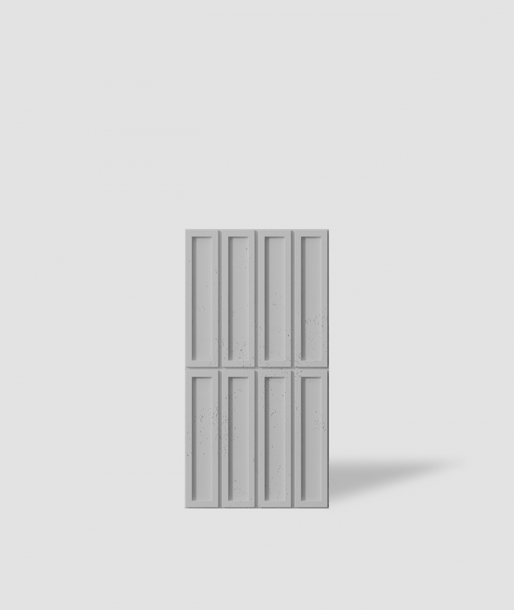 VT - PB51 (S95 jasno szary - gołąbkowy) CEGIEŁKA - Panel dekor 3D beton architektoniczny