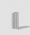 VT - PB51 (S95 light gray - dove) RECTANGLES - 3D decorative panel architectural concrete