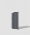 VT - PB51 (B8 anthracite) RECTANGLES - 3D decorative panel architectural concrete