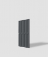 VT - PB51 (B15 black) RECTANGLES - 3D decorative panel architectural concrete