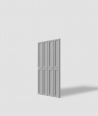 VT - PB51 (S51 ciemno szary - mysi) CEGIEŁKA - Panel dekor 3D beton architektoniczny
