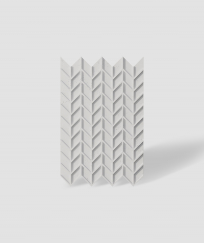 VT - PB49 (B1 gray white) HERRINGBONE - 3D decorative panel architectural concrete