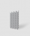 VT - PB49 (S96 dark gray) HERRINGBONE - 3D decorative panel architectural concrete