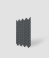 VT - PB48 (B15 black) HERRINGBONE - 3D decorative panel architectural concrete