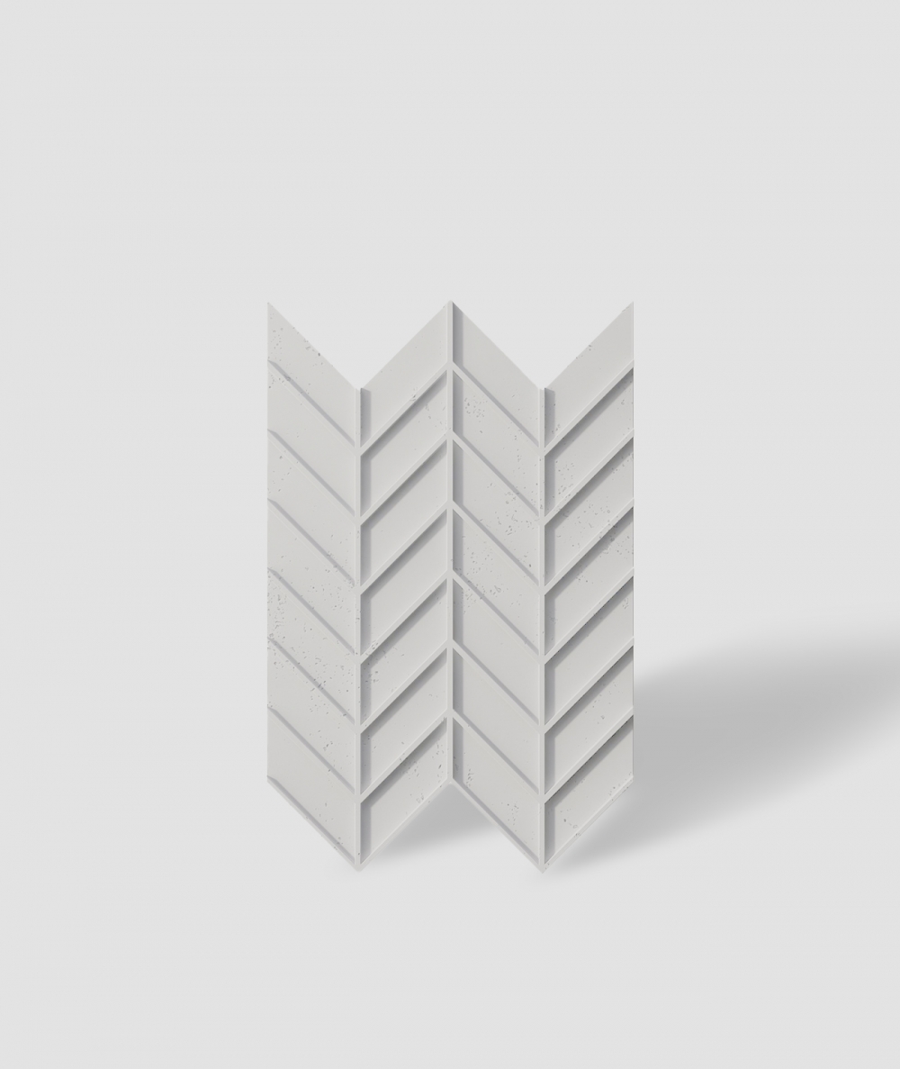 VT - PB47 (B1 siwo biały) JODEŁKA - Panel dekor 3D beton architektoniczny